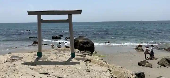 つぶてヶ浦鳥居(伊勢神宮遥拝所)の鳥居