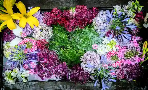 五泉八幡宮の手水舎