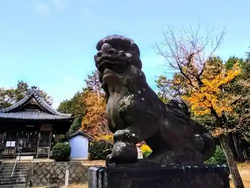 一之御前社の狛犬