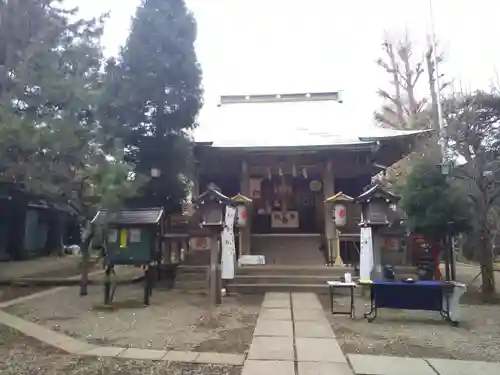 上目黒氷川神社の本殿・本堂