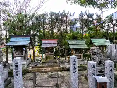 物部神社の末社・摂社