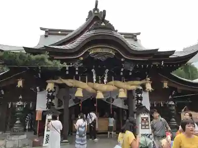櫛田神社の本殿・本堂
