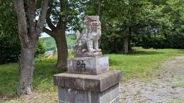 喜茂別神社の狛犬