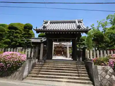菅生神社の山門・神門
