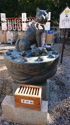 久里浜天神社の狛犬