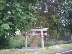 神社(名称不明)の鳥居