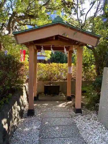 稲毛神社の手水舎