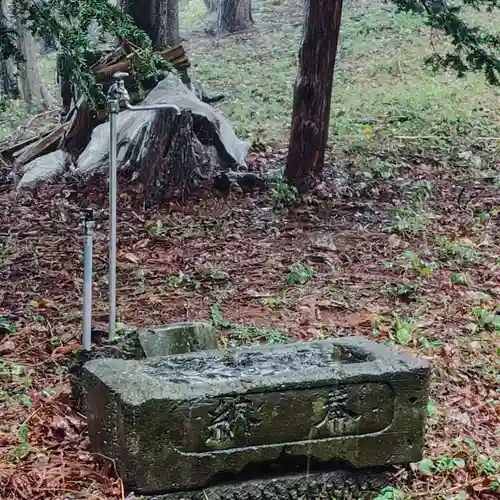 幌内神社の手水