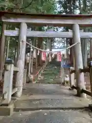 米川八幡神社の鳥居