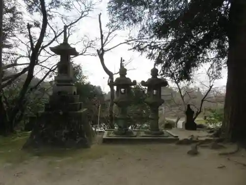 長岳寺の自然