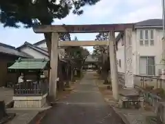 神明神社の鳥居