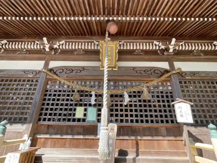 耳常神社の本殿・本堂