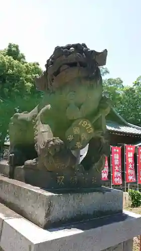 赤城久伊豆神社の狛犬