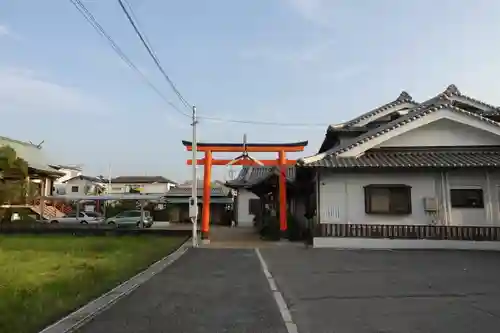 泉州磐船神社の鳥居