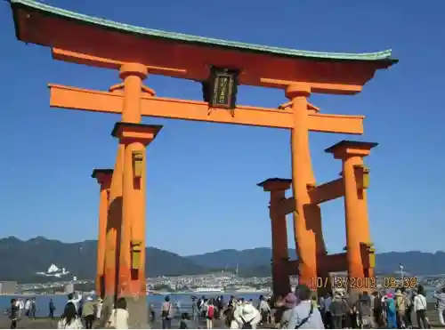 厳島神社の鳥居