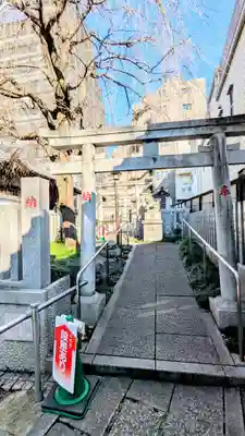 荻窪白山神社の鳥居