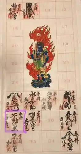 一乗院(開運出世筑波不動尊) の御朱印