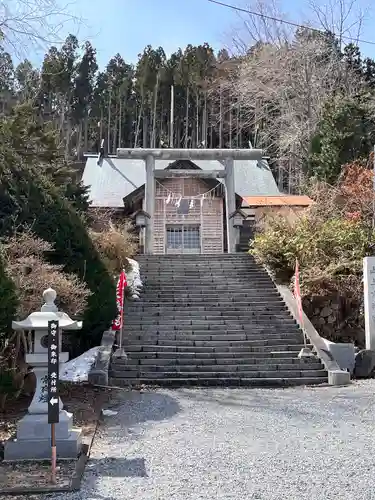 山上大神宮の鳥居