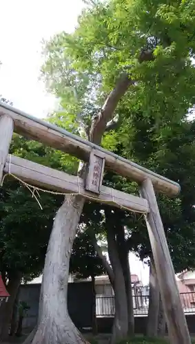 第六天神社の鳥居