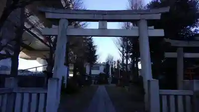 小谷野神社の鳥居