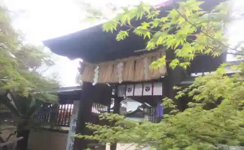 久留米宗社　日吉神社の山門