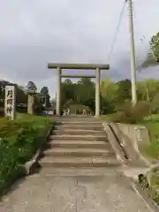 月岡神社の鳥居