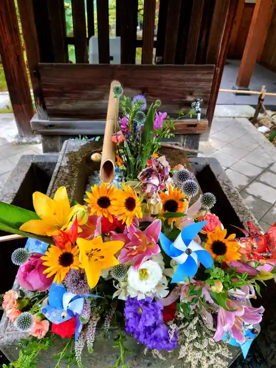 勝林寺の手水舎