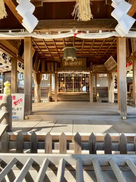針綱神社の本殿・本堂