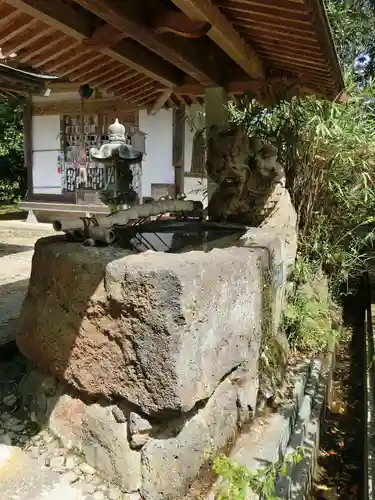 雲樹寺の手水舎