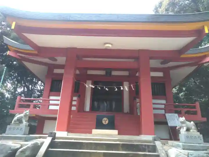 百草八幡神社の本殿・本堂