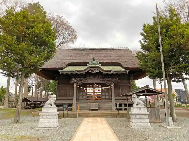 髙部屋神社の本殿・本堂
