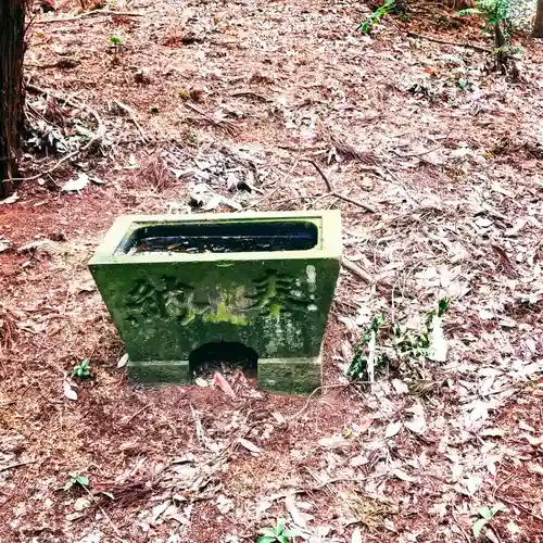 坂戸神社の手水舎
