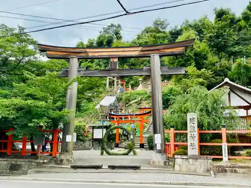 建勲神社の鳥居