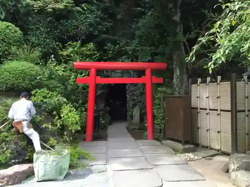 長谷寺の鳥居