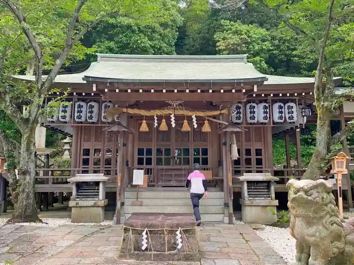 石切劔箭神社上之社の本殿・本堂