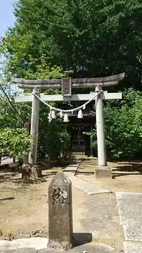 茂原八幡神社の鳥居