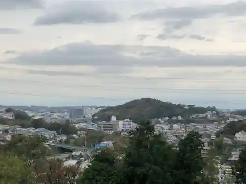 思金神社の景色