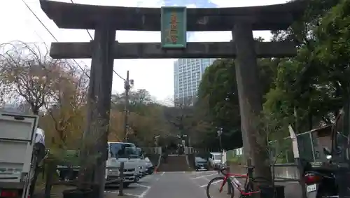 芝東照宮の鳥居