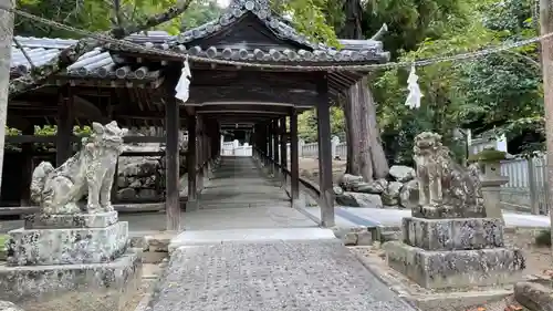 吉備津神社の狛犬