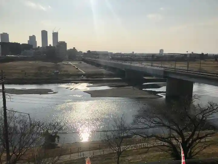 多摩川浅間神社の周辺