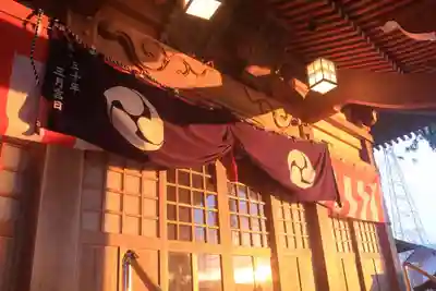 阿久津「田村神社」(郡山市阿久津町)旧社名:伊豆箱根三嶋三社の本殿・本堂