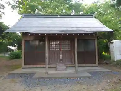 産土明神の本殿・本堂