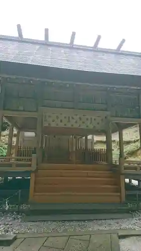 比沼麻奈為神社の本殿・本堂