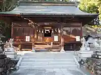 正一位岩走神社の本殿・本堂