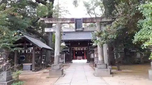 赤坂氷川神社の鳥居