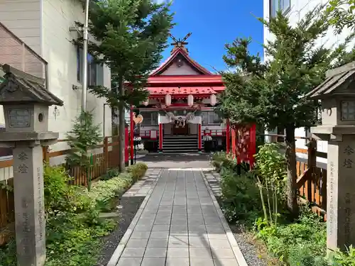 北見稲荷神社の本殿