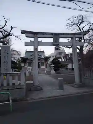 氷川神社の鳥居