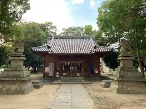 日招八幡大神社の本殿