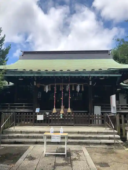 新宿下落合氷川神社の本殿・本堂