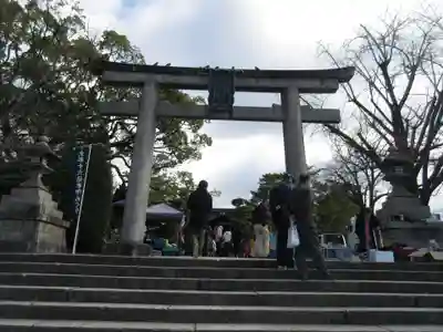 豊国神社の鳥居